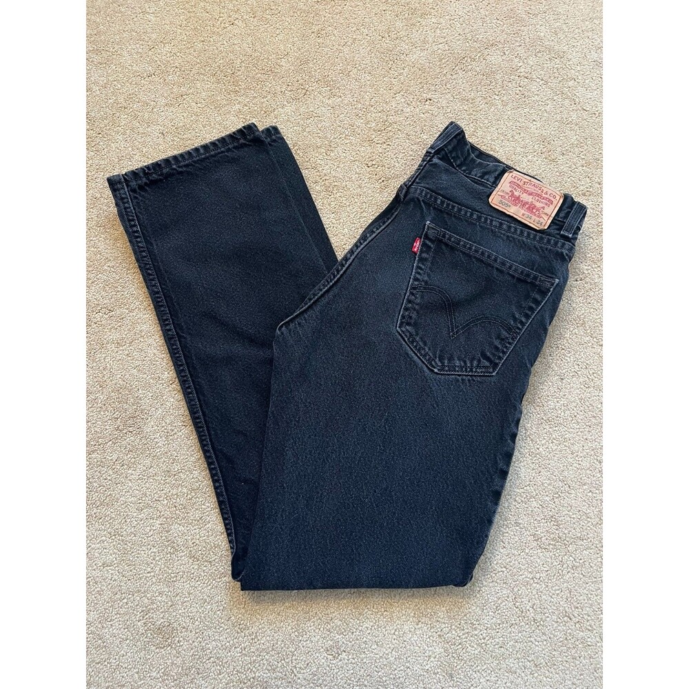 Levi's 505 Regular Fit Jeans - Men’s 34 x 34 Black